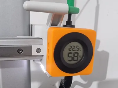 A1 X Motor Faceplate with Hygrometer Insert