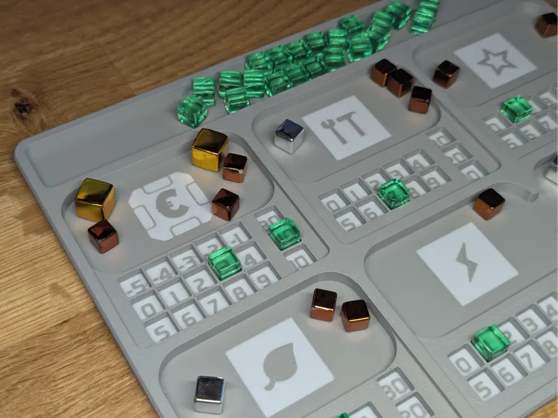 Terraforming Mars Player Tray