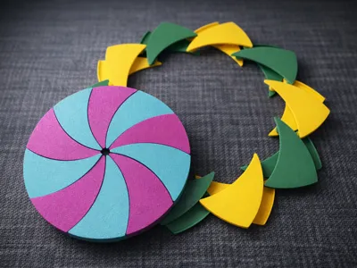 Expanding Disc Fidget