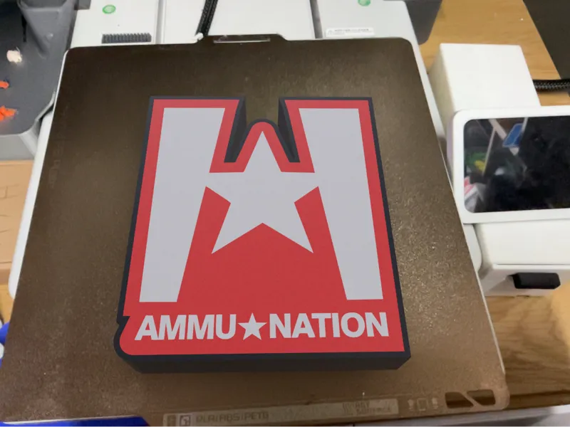 ammunation Lightbox or sign