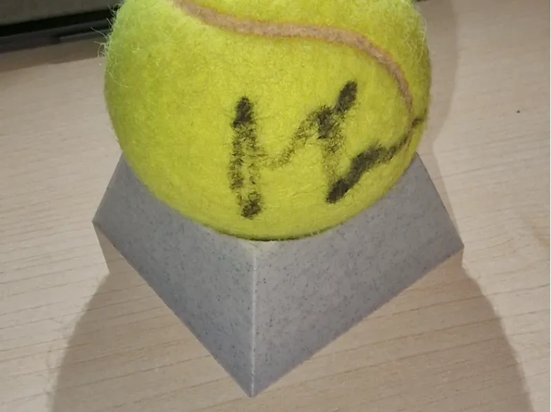 Tennis ball stand