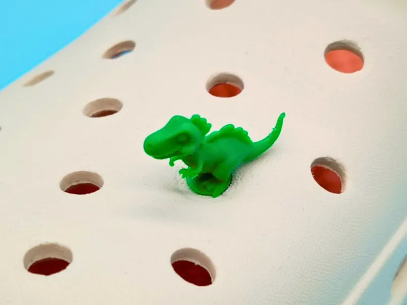 Cute Dino T-Rex Croc Charm