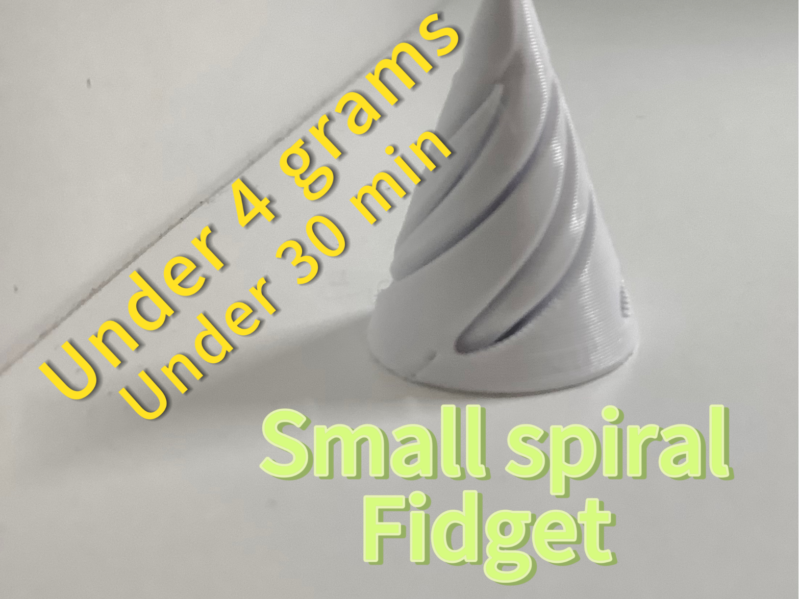 Small Spiral Fidget