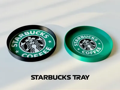 Starbucks tray plate bowl 4 snack candy cookie nut