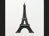 Décoration murale Tour Eiffel format S — photo 1