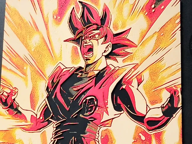 Goku God Hueforge