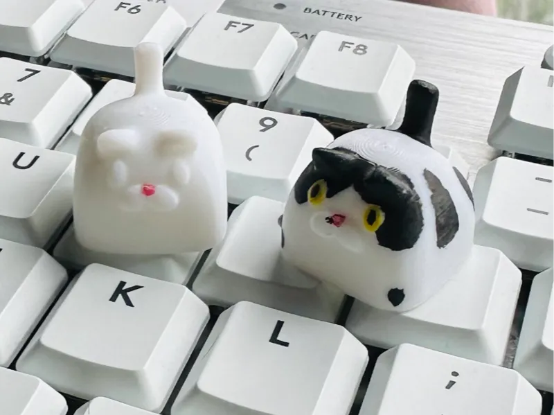 Litte Fat Cat Keycap