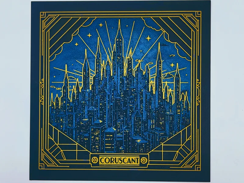 Star Wars - Coruscant - Art Deco Style
