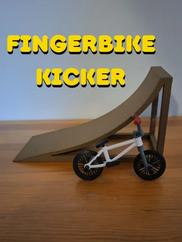 Tapa o cubierta: Fingerbike kicker ramp — vista de referencia 2