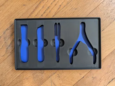 Gridfinity Bathroom Organizer