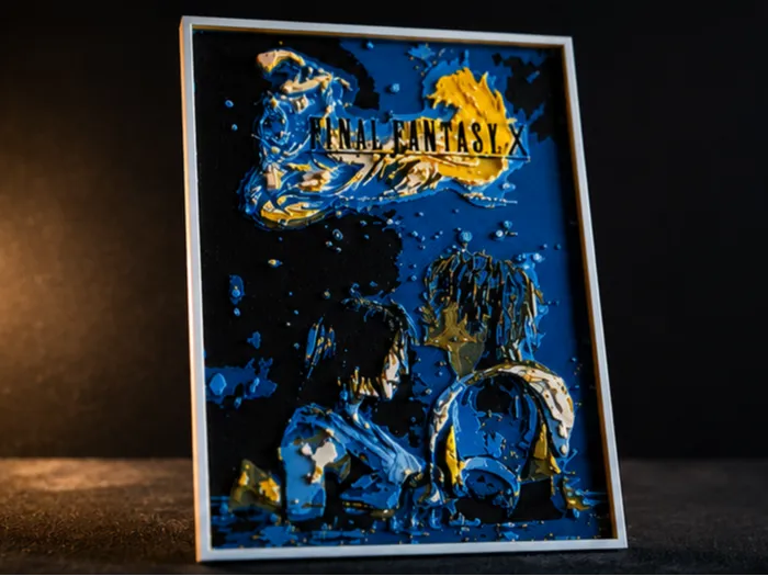 Final Fantasy X Art – HueForge Multi-Color Print