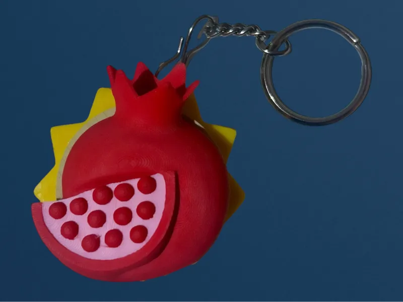 Pom of Power – Hades Inspired Keychain/Ornament
