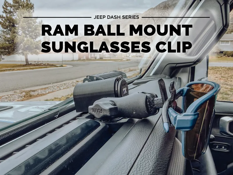 RAM Ball Mount Sunglasses Clip