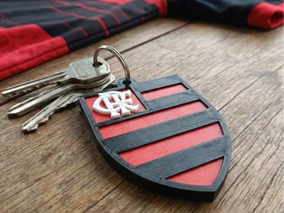 Flamengo Keychain - The Sacred Mantle in Your Pocket