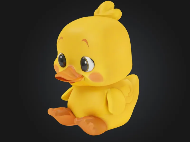 sitting duck figure