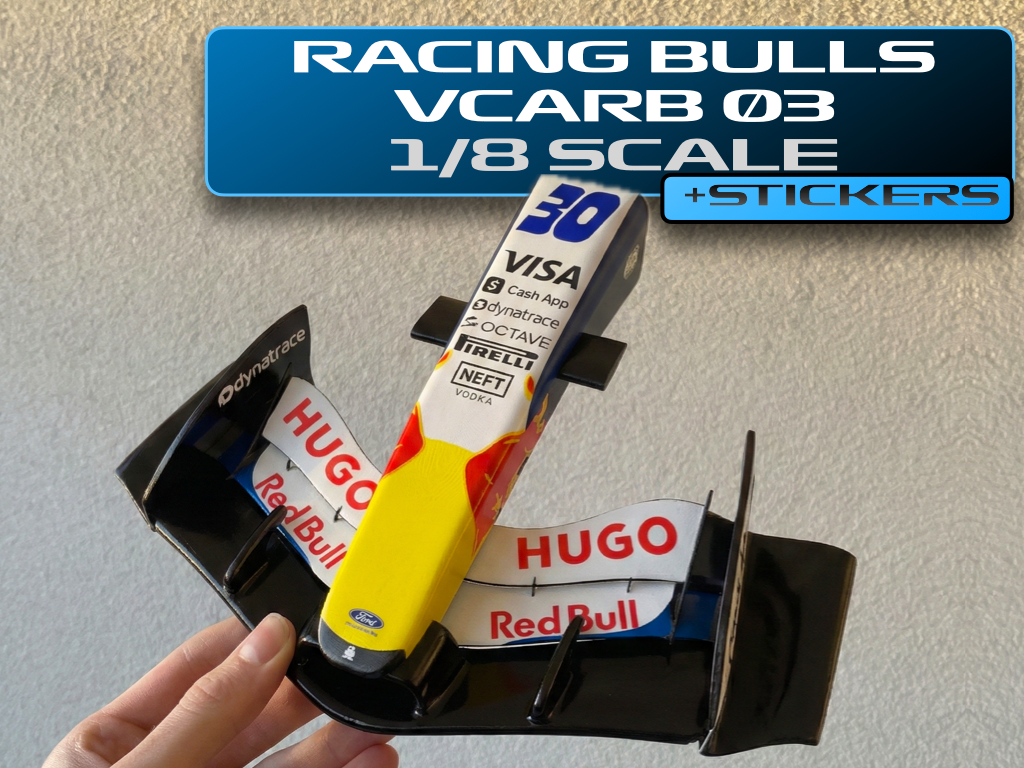 Racing Bulls VCARB03 1/8 Front Wing 2026 +stickers