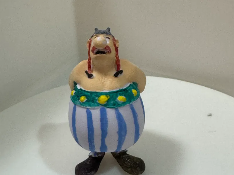 Obelix, one color print