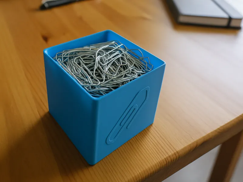 Boite rangement pour trombones (Box for Gem Clip)