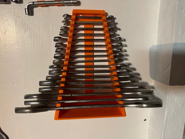 Support mural pour clés à molette