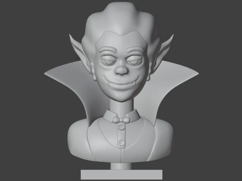 Dracula bust (Nosferatu)
