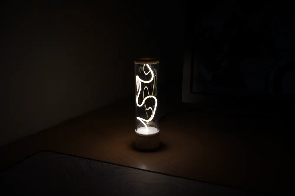 Unique Wobbly Design Modern Desk Led Lamp by MakerWorld