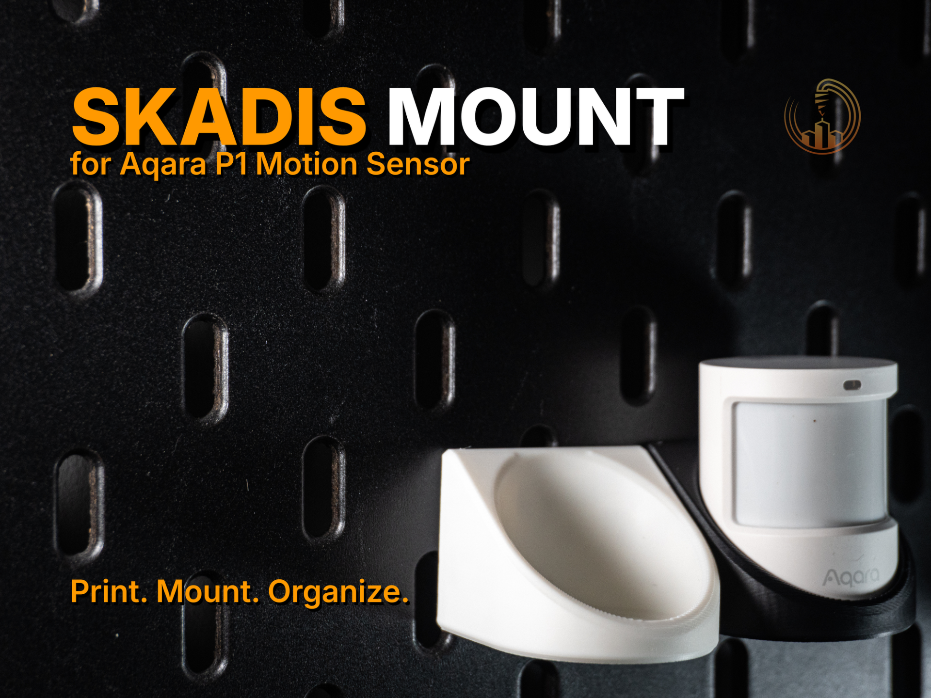 Ikea Skadis Mount for Aqara P1 Motion Sensor