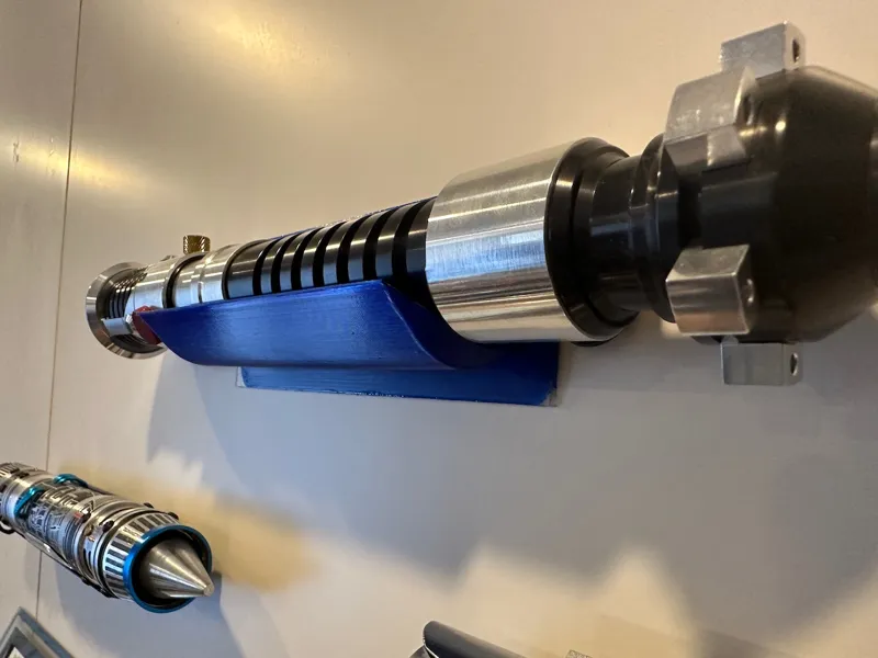 Jedi Logo Lightsaber wall hanger for 2-sided tape