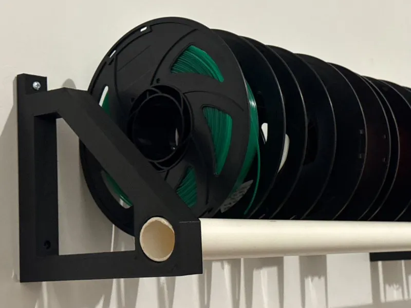 Spool rack 1.5" bracket