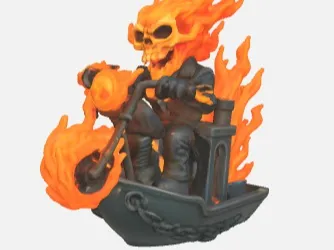 benchy ghost rider 