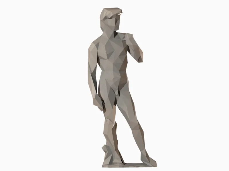 Michelangelo's David (Minimal)