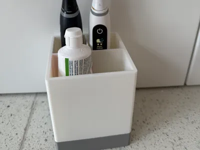 Toothbrush Holder with Removable Base