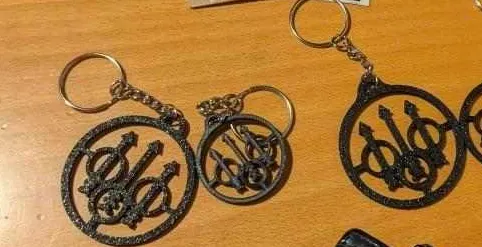 Bereta logo keychain