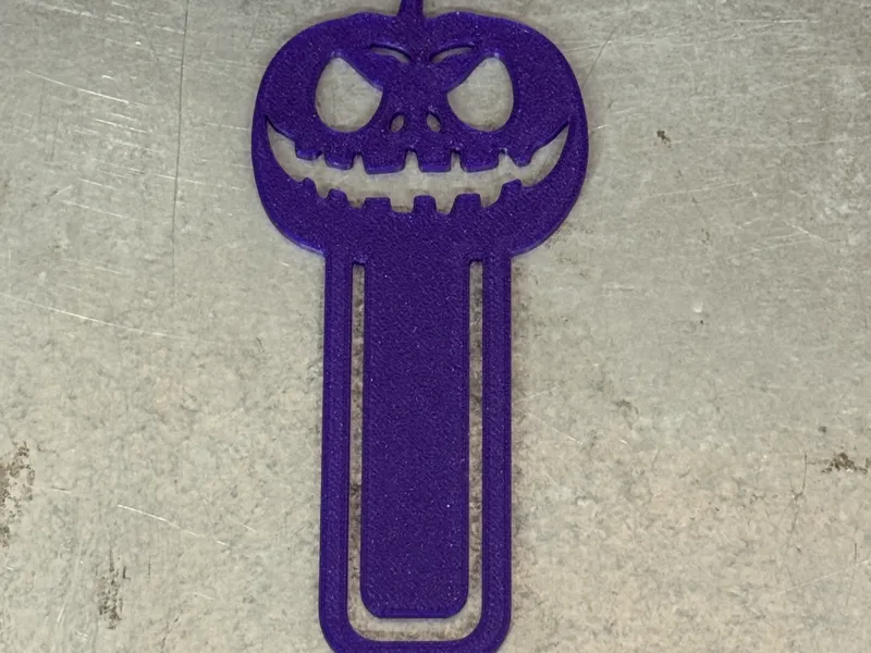 Pumpkin Bookmark