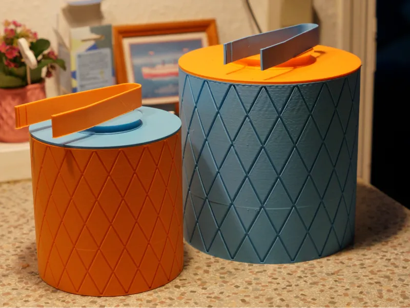 Double-Walled Ice Bucket with Tongs