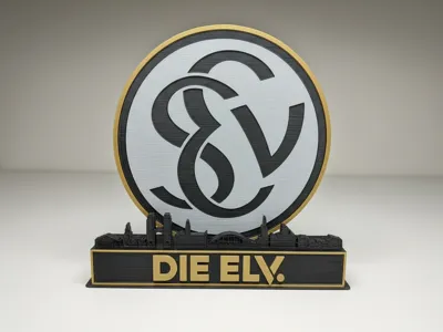 SV Elversberg Skyline – Fan Art Wall Art / Wall Art