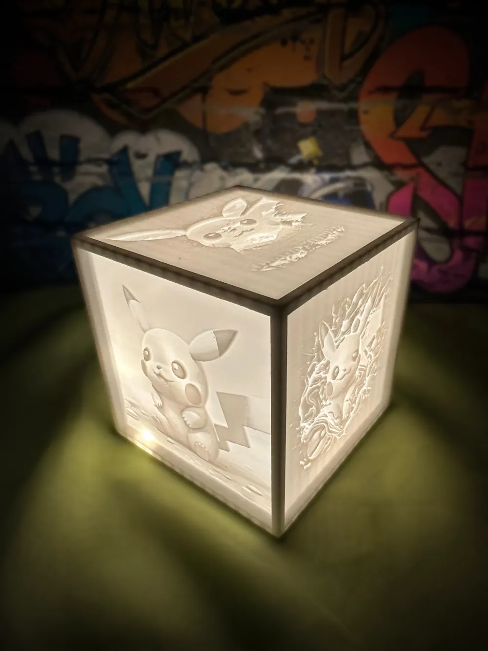 Pokemon Cube Plug In Pokémon Lightbox – Lithophane Cube with LED Option by KreativSchicht3D ...