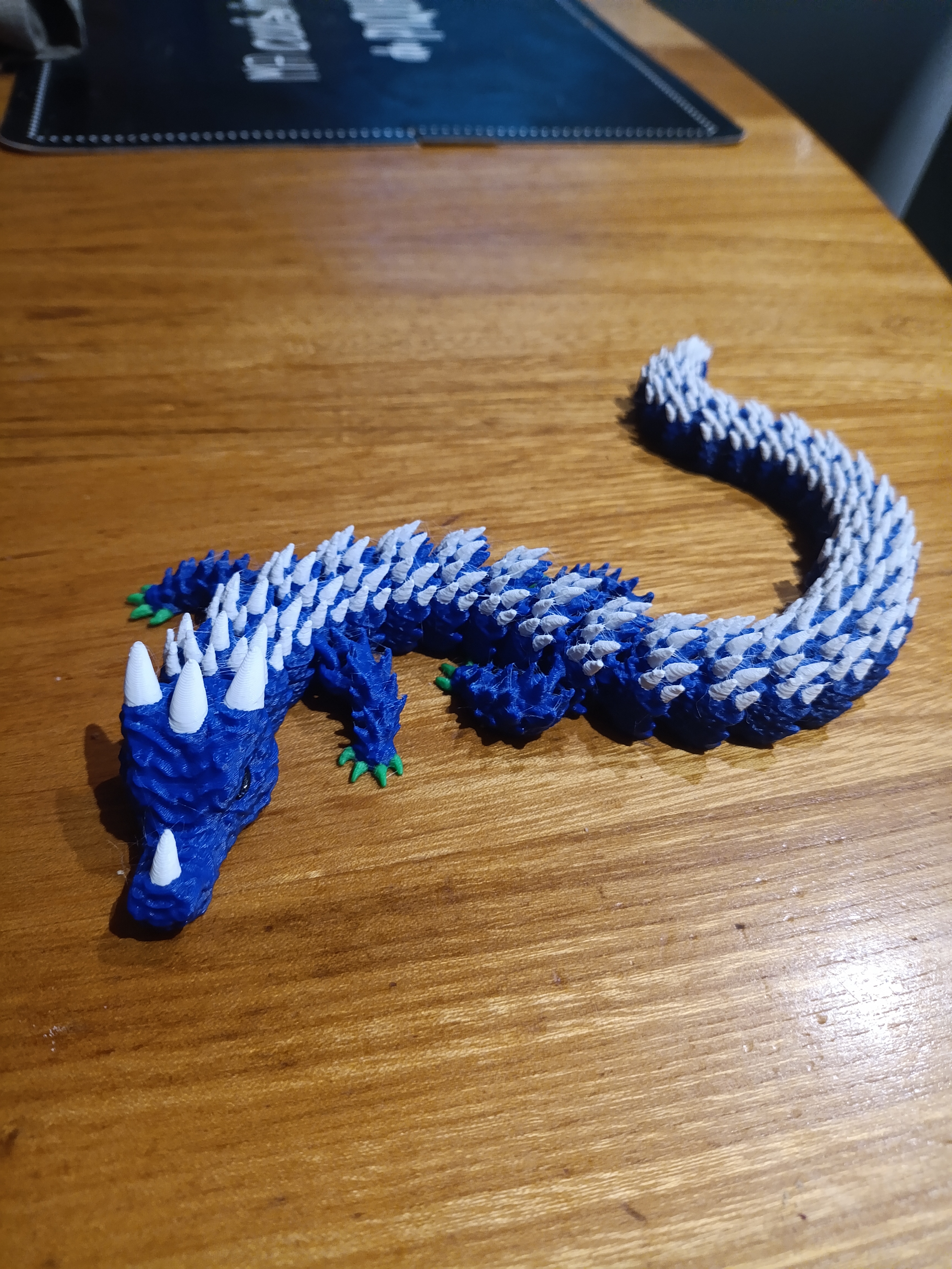 3D модель Flexi Dragon — 3D-друкований гнучкий дракон | Іграшка-антистрес Львів — 3D друк Львів
