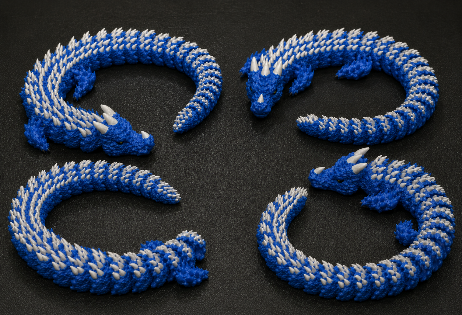 Miniatura 4 do modelo 3D Flexi Dragon