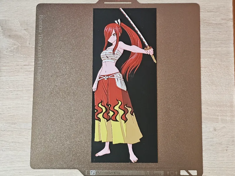 Hueforge Anime Erza Scarlet