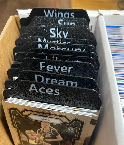 WNBA Card Dividers
