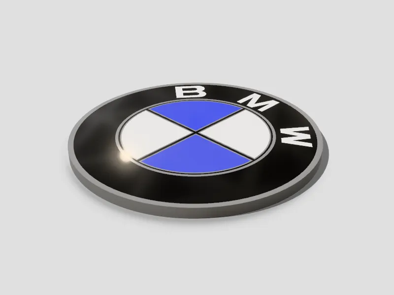Logo BMW – Modèle 3D décoratif