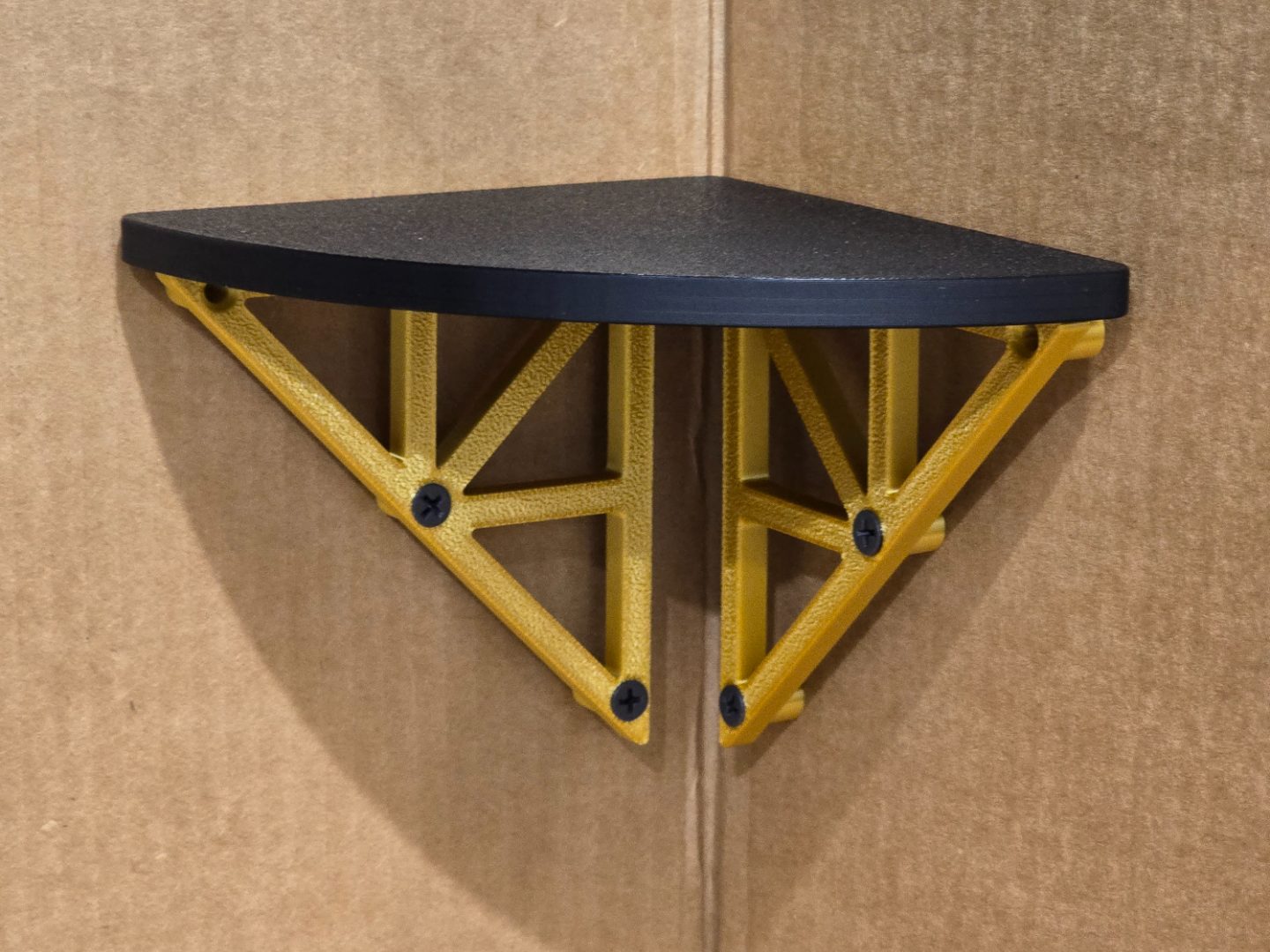 Wall Mount Corner Shelf (Small, 5" X 5")