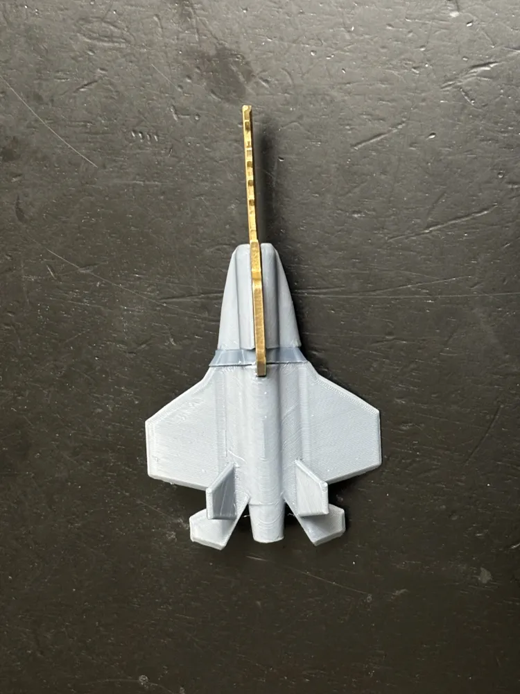 F-35 Inspired Jet Keychain Cover - Free 3D Print Model - MakerWorld