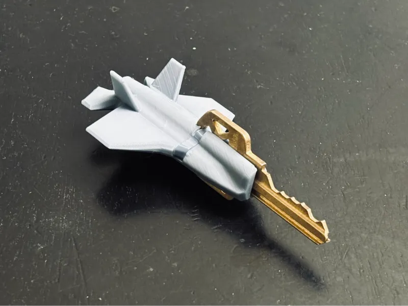 F-35 Inspired Jet Keychain Cover