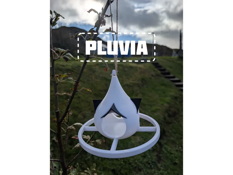 Pluvia Minimalist Bird House in 6 Modular Styles
