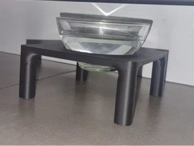 Cat bowl riser