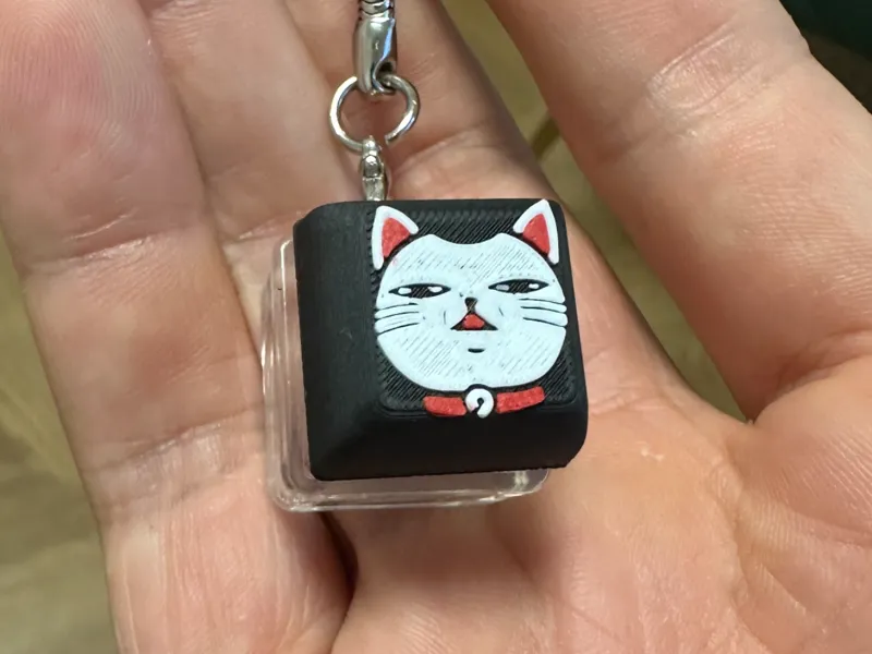 Dandandan Turbogranny Key Cap (Kitty)