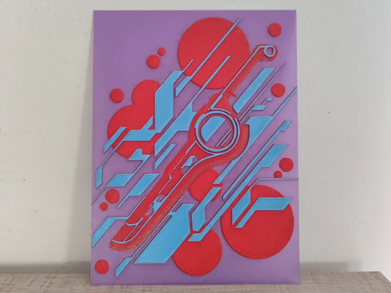 Hueforge Monado Xenoblade 150x200mm