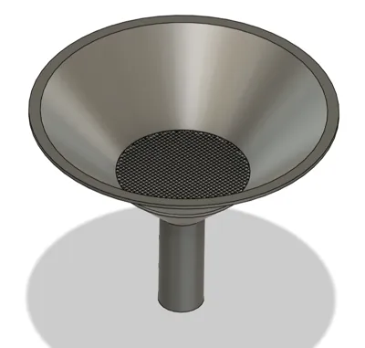 Meshfunnel for 3D Resin
