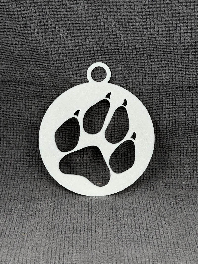 Paw Christmas Ornament